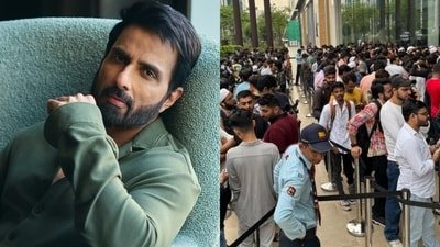 Sonu Sood takes a dig at iPhone 18 rush: 'New phone, new EMI… same old bills!'. Sonu Sood takes a dig at iPhone 18 rush: 'New phone, new EMI… same old bills!'.