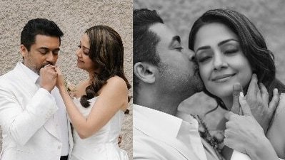 Suriya and Jyotika shared a lovely video with the glimpse of the celebrations. Suriya and Jyotika shared a lovely video with the glimpse of the celebrations.