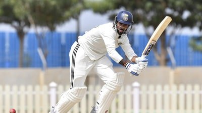 Tilak Varma guides South Zone to the final of Duleep Trophy 2026. (X Images)