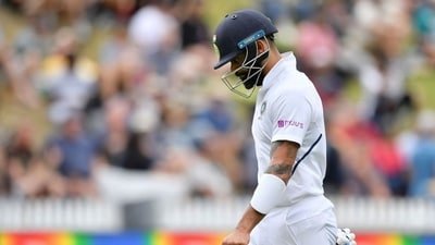 Virat Kohli in Test cricket. (X Images)