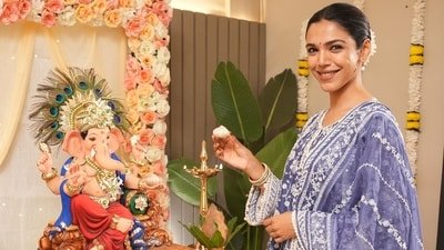 Shriya Pilgaonkar on Ganesh Chaturthi Shriya Pilgaonkar on Ganesh Chaturthi