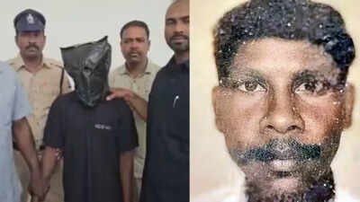 A bike mechanic was arrested for raping and strangling a nurse in Pahadishareef 'He killed her, then went back to sleep': Chilling calm of Hyderabad nurse's killer baffles cops