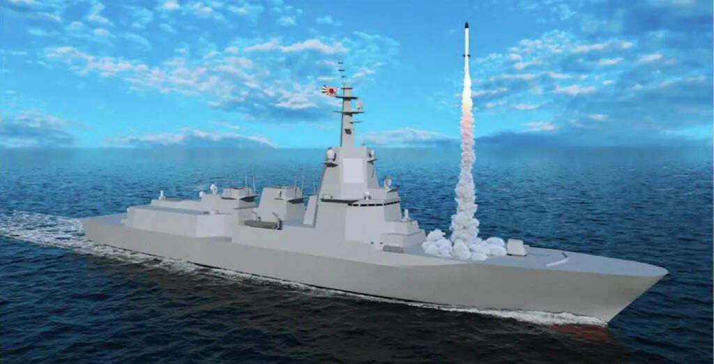 A rendering of what the finished ASEV is currently expected to look like. Japanese ministry of defense