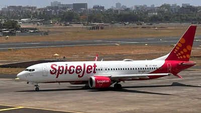 Flights SG 5111 and SG 5105 were scheduled to depart for Dubai on Monday morning and evening Over 200 SpiceJet passengers protest at Delhi airport over repeated flight delays