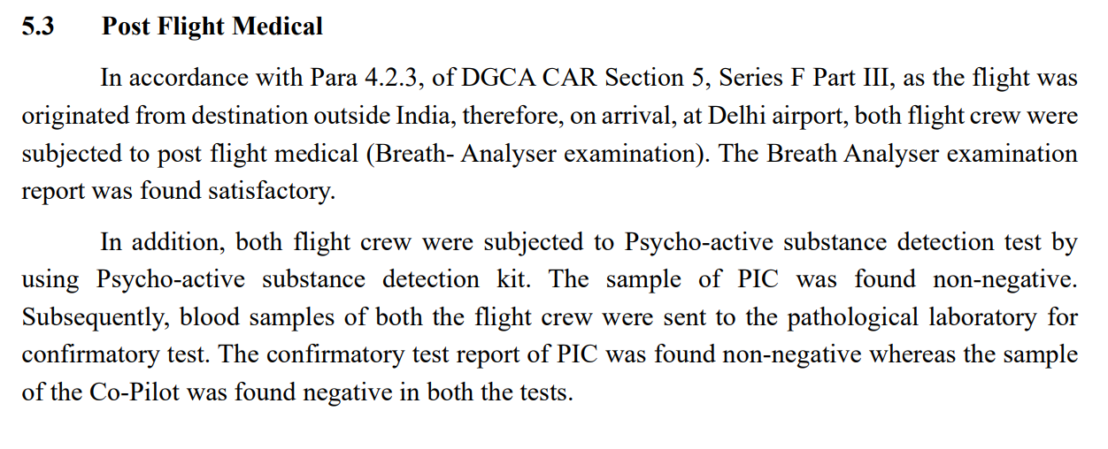 AAIB report