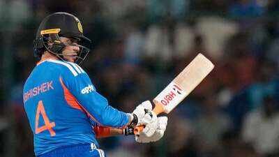 Abhishek Sharma (PTI Photo) 'One or two bad series won't define our batting': Abhishek Sharma sends clear message after India's win over Afghanistan