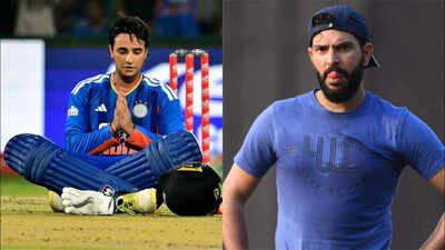 Abhishek Sharma reveals Yuvraj Singh's message Abhishek Sharma reveals Yuvraj Singh's message after scoring record-breaking ton against Afghanistan