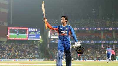 Abhishek Sharma (BCCI Photo) Abhishek Sharma's record 30-ball century powers India to 3-0 T20I series sweep vs Afghanistan