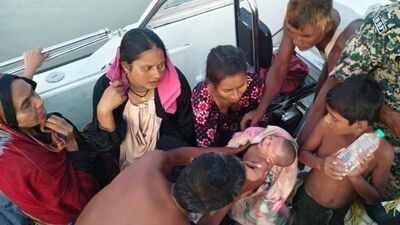 According to BSF, troops of 71 Battalion, Malda Sector, carried out the rescue operation after noticing several people struggling in the river on the evening of September 12. BSF rescues 10 Bangladeshi nationals, including children, from drowning in River Ganga