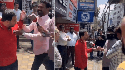 Pune activist opposing loud DJs during Ganpati processions slapped, video surfaces