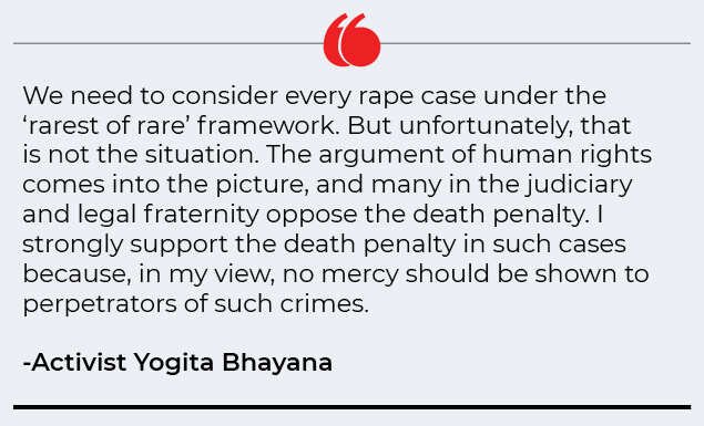 Activist Yogita Bhayana in conversation with  TOI