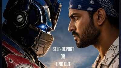 The AI-generated post was shared by the official DHS account on X. 'Get off our roads Mr Singh': Trump administration's 'self-deport' advertisement sparks row
