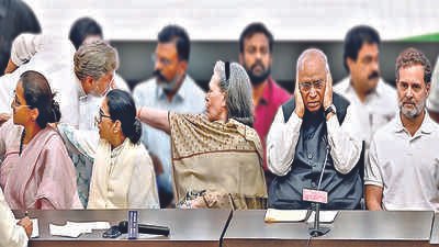 Amid SIR row, INDIA bloc puts up united front, targets PM Modi, Shah
