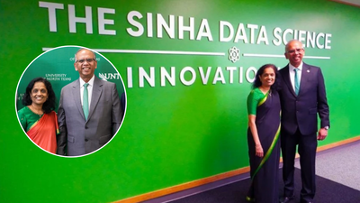 Anuradha and Vikas Sinha donated $20 million to the University of North Texas They left India with civil engineering degrees; decades later, this couple has donated $20 million to build an AI college in the US: How Anuradha and Vikas Sinha turned their education journey into a legacy
