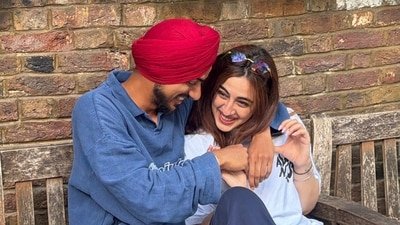Arshdeep with Samreen Arshdeep with Samreen