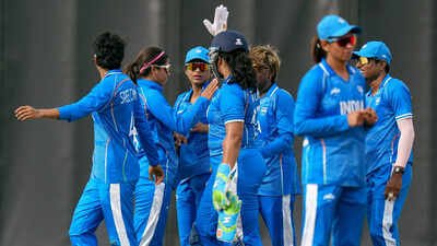 India register biggest T20I win by balls (PTI Photo) India script history at Asian Games, register their biggest T20I win