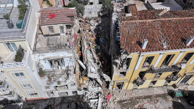 British man and his Greek wife among six killed in explosion/Image: Reuters British man, his wife among 6 killed in Athens explosion