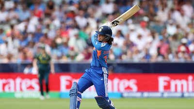 Smriti Mandhana of India bats (Getty Images) ‘I didn’t know all of this happened’: Smriti Mandhana reacts after rewriting women’s cricket history