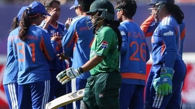 India vs Pakistan at the T20 World Cup earlier this year. (AFP) India vs Pakistan at the T20 World Cup earlier this year. (AFP)