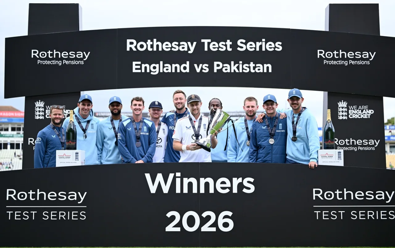 England Complete 3-0 Test Series Sweep After 8-Wicket Win Over Pakistan