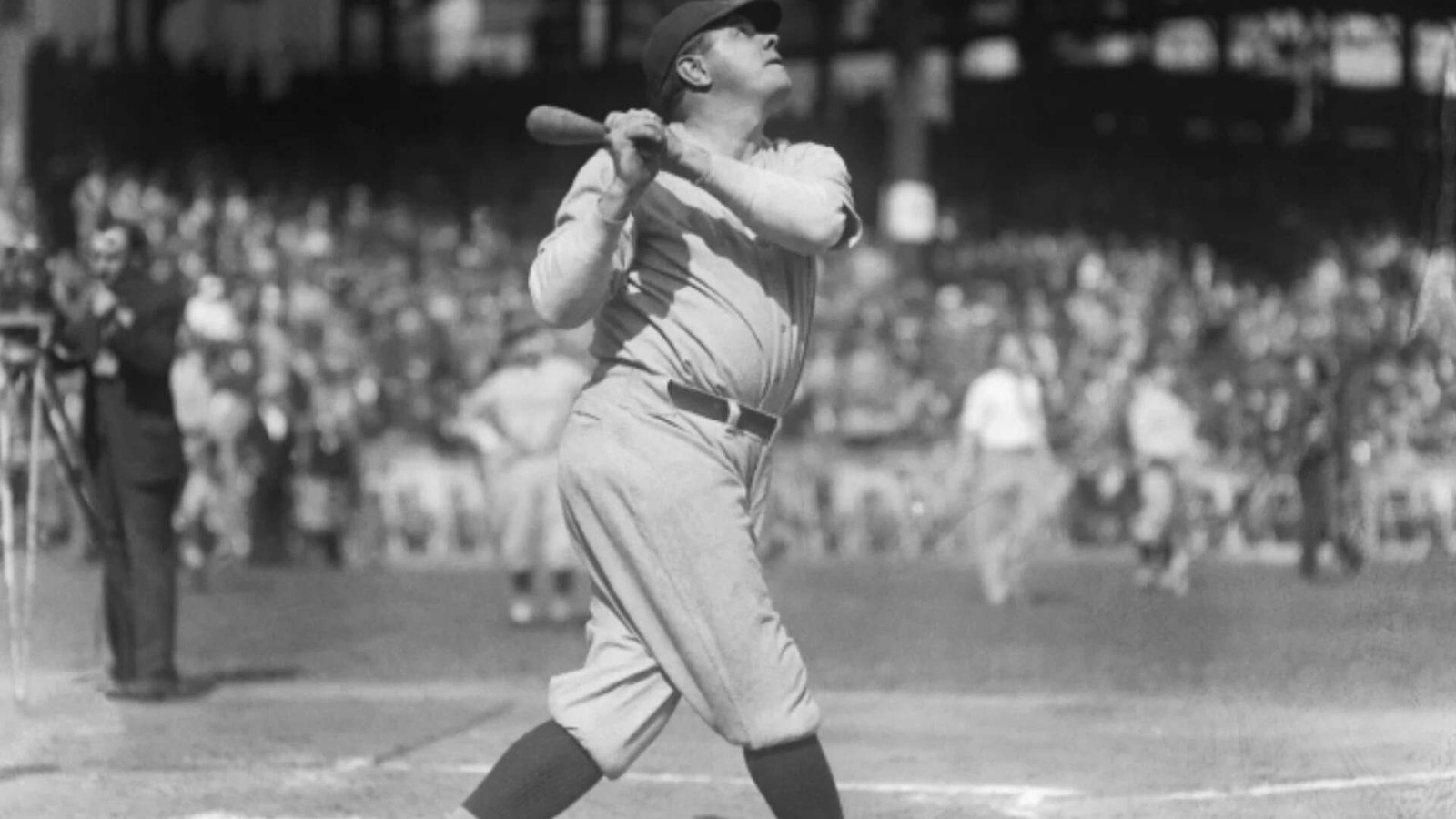 Babe Ruth played professional baseball in Major League Baseball from 1914 to 1935.