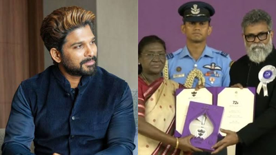 ‘Both of us got National Awards’: Allu Arjun says Sukumar’s National Award means as much as his own