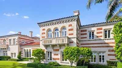 Casa Eleda was designed around 1928 by Swiss-born architect Maurice Fatio (Photos: Daily Mail) In 2013, a couple paid $15.975 million for Palm Beach's 1928 'Ham and Cheese House'; after an award-winning restoration, the oceanfront landmark is listed for $105 million
