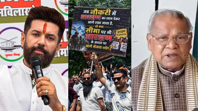 Chirag vs Manjhi: SC ‘creamy layer’ debate puts Bihar NDA unity to test. Chirag Paswan vs Jitan Manjhi in Bihar: SC 'creamy layer' debate divides NDA; will it open up a Pandora's box?