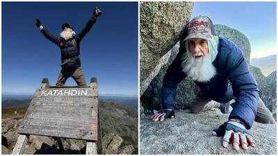 Dale Sanders, 91, has reclaimed his record as the oldest hiker to complete the 2,193-mile Appalachian Trail after 71 falls. (Photo: AP) 91-year-old Tennessee man Dale Sanders, known as ‘Grey Beard’, completes 2,193-mile Appalachian Trail after 71 falls, including 6 hard falls, reclaims record as oldest hiker