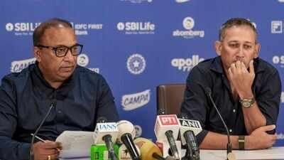 Devajit Saikia, Ajit Agarkar 'Fifteen days is a long time': BCCI plays wait-and-watch on Ajit Agarkar's future