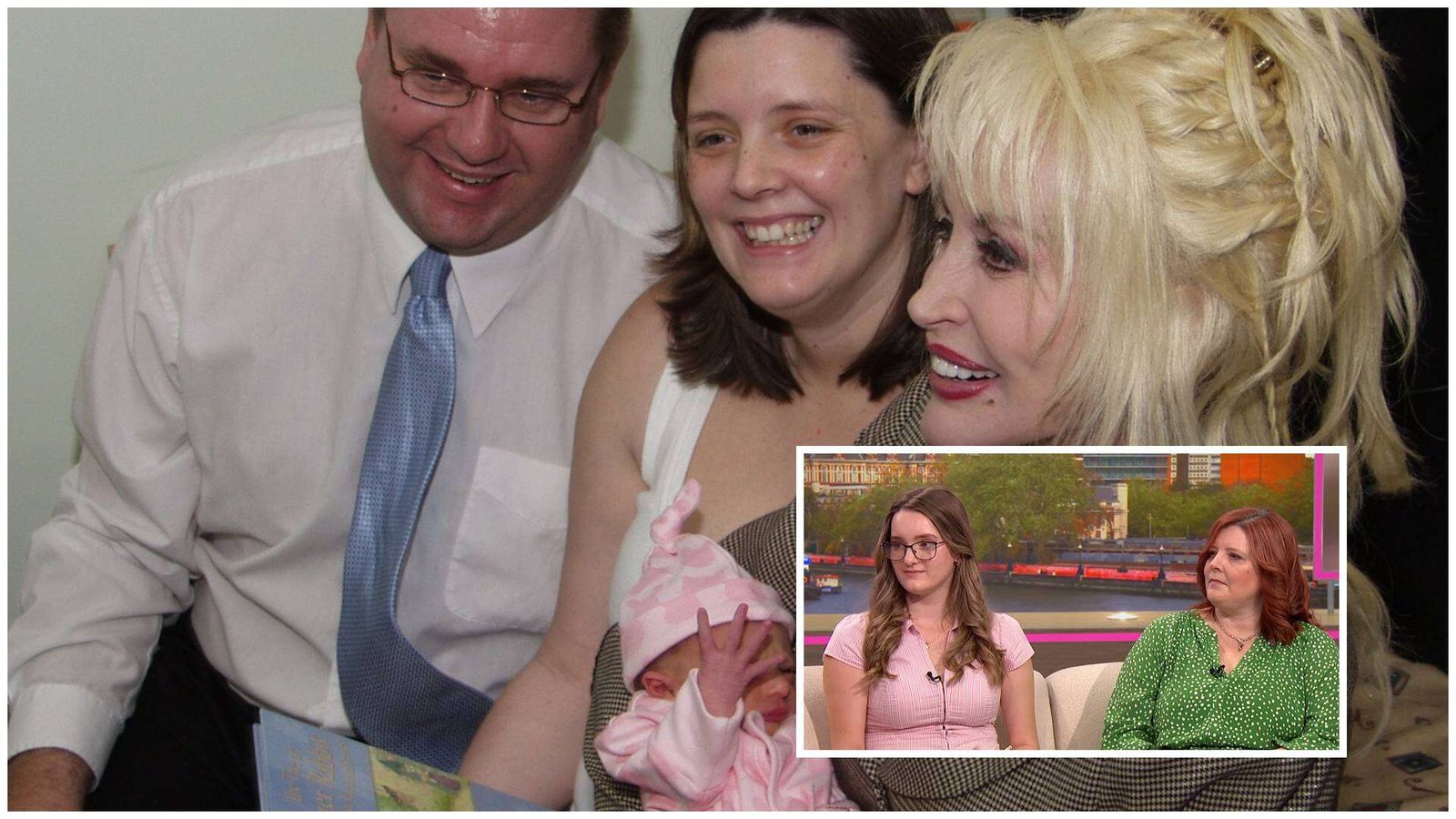 Emma Jarman’s mother Claire recalls Dolly Parton’s warmth and humility during the singer’s 2007 visit to Rotherham Hospital, where she cradled newborn Emma and welcomed her into the Imagination Library.