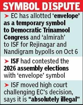 Envelope as temporary symbol to DTC