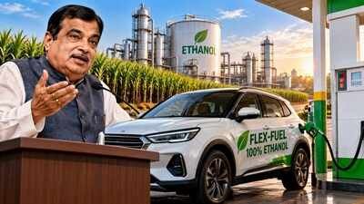 Gadkari said ethanol production had already helped farmers, pointing to the rise in maize prices. (Image for representative purpose only) Nitin Gadkari says flex-fuel engines capable of running on 100% ethanol are being developed; vehicles using the technology will be introduced as India pushes alternative fuels