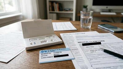 Fast Lab allegedly used customers’ insurance details to bill for COVID-19 tests that were never provided. (AI image) Americans ordered what were advertised as 'no cost' Covid tests online; prosecutors say their insurance information was then used to bill more than $500 million for services that were never provided