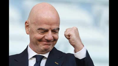 FIFA president Gianni Infantino FIFA hits back at UEFA: Infantino's lawyers accuse European body of 'harassment'