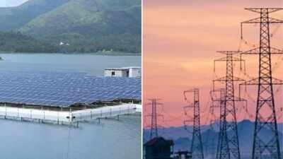 India’s floating solar push could unlock vast water bodies while boosting clean power, storage and energy security. (File photos) Rs 5,070-crore bet: Can ‘floating solar’ power India’s next renewable leap?