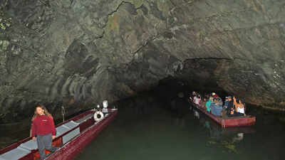 For now, the boats still leave from the dock, visitors still descend into the darkness, and Penn’s Cave remains a family-run attraction waiting to learn whether its future will ultimately belong to the state. Penn’s Cave opened to visitors in 1885 and has been run by the same Pennsylvania family since 1908; after four generations, its owners want the 1,500-acre property to become a state park rather than be developed