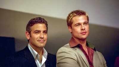 Brad Pitt honored his close friend George Clooney in a letter which was read by Laura Dern at the Venice Film Festival, and managed to joke about the actor's dancing skills. (Instagram) ‘A defender of justice, and . . . a really bad dancer’: Brad Pitt jokes about close friend George Clooney’s dancing skills