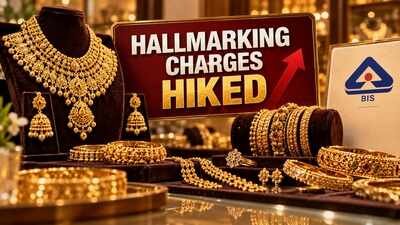 Gold hallmarking gets costlier by 67% as BIS raises fee from Rs 45 to Rs 75, silver stays at Rs 35; new rates take effect ahead of festive season