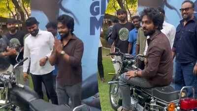 ‘Immortal’ makers surprise GV Prakash with luxury bike and new watch as special gift