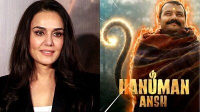 Preity Zinta lauds Hanuman Ansh. Preity Zinta lauds Hanuman Ansh.