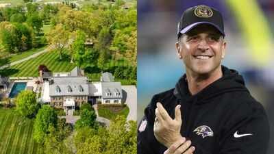 Harbaugh bought the home in the same year that he led the Ravens to their second Super Bowl victory In 1905, a Maryland stone mansion was built on nearly 9 wooded acres; after John Harbaugh bought it for $3 million in 2013, the former Ravens coach has now sold it for $6 million