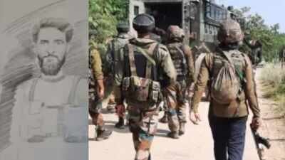 Hashim Moosa (Left) killed in an encounter in Jammu and Kashmir’s Budgam district, Indian Army (File photo) Operation Sheruwali: How security forces tracked LeT commander Musa in months-long hunt since May