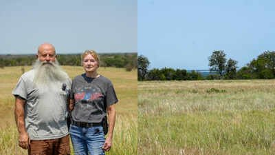 In Oklahoma, a veteran spent 5 years fighting back invasive cedars on his 400-acre ranch; now native grasses are returning and water is flowing into newly reappearing streams