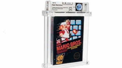 In 1986, someone bought Super Mario Bros. as a Christmas gift and left it sealed in a desk drawer; 35 years later, the forgotten game sold for $660,000