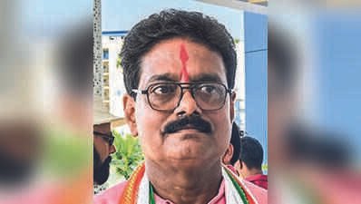 Nandigram: Congress candidate for the Nandigram Assembly by-election Milan Pradhan, who has been arrested in connection with an old murder case. (Photo: IANS) Another warrant against Congress’ Nandigram nominee Milan Pradhan, party to move HC