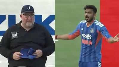 Photo/screengrab India-Japan T20I wide controversy: What MCC laws say about umpire's reversal of decision