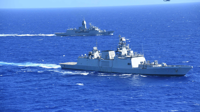 The Indian Navy is seeking to enhance network warfare capability through improved satellite communication technology. (Image credit: Indian Navy) Indian Navy eyes indigenous SATCOM terminals to boost network-centric warfare