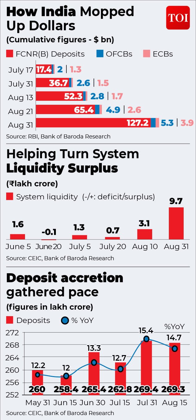 India's big forex move