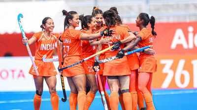 India's women's hockey team at Asian Games India break Korean wall to storm into Asian Games women's hockey final, set up gold-medal clash with China